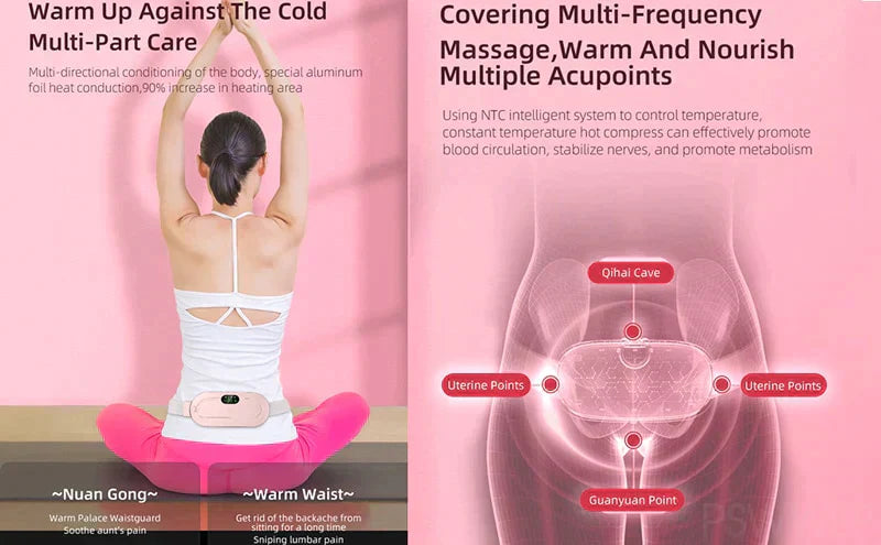 Periods Cramp Relief Heater & Massager