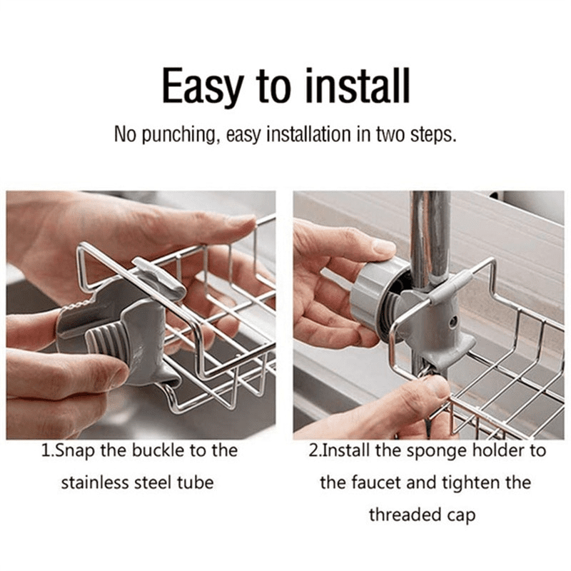 Stainless Steel Faucet Rack