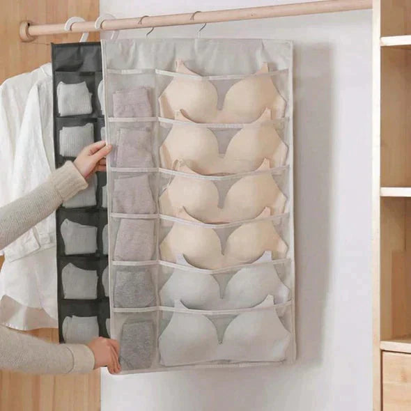 30 Grids Double Sided Hanging Organizer