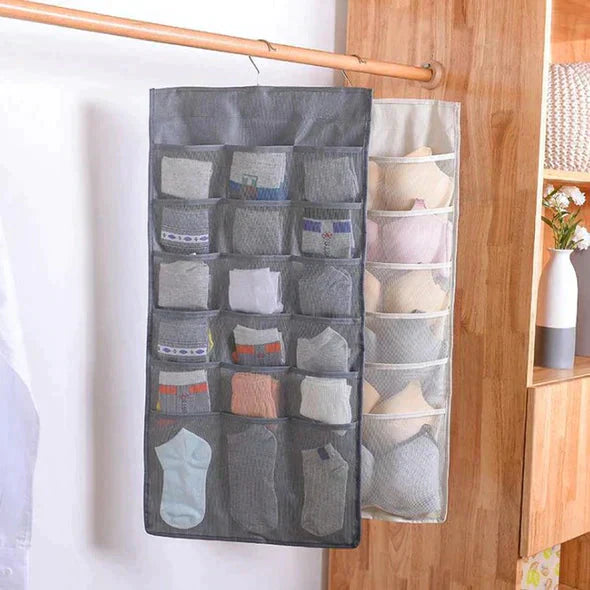 30 Grids Double Sided Hanging Organizer
