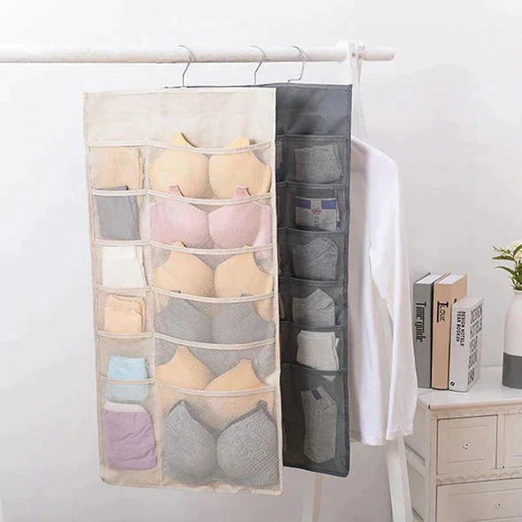 30 Grids Double Sided Hanging Organizer
