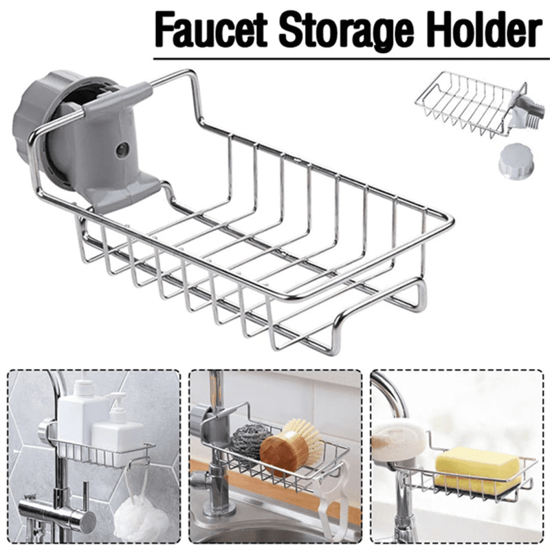 Stainless Steel Faucet Rack