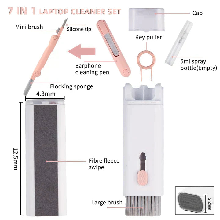 7-in-1 Electronics Dust Remover Tool Kit