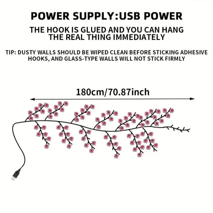 GlowFlora™ Cherry Blossom Branch Lights