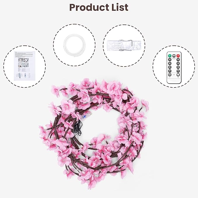 GlowFlora™ Cherry Blossom Branch Lights