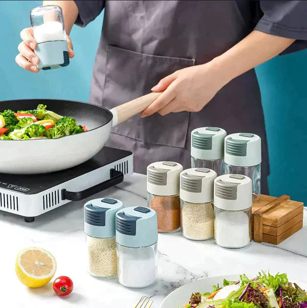 Dispenser Jar For Spices, Tea, Salt