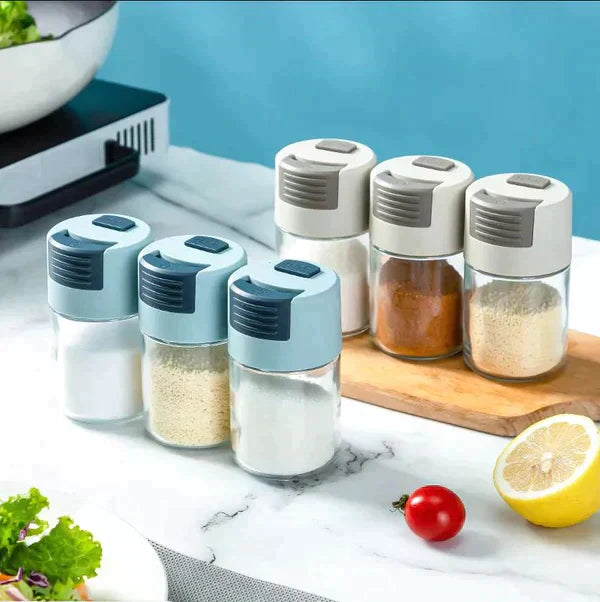 Dispenser Jar For Spices, Tea, Salt