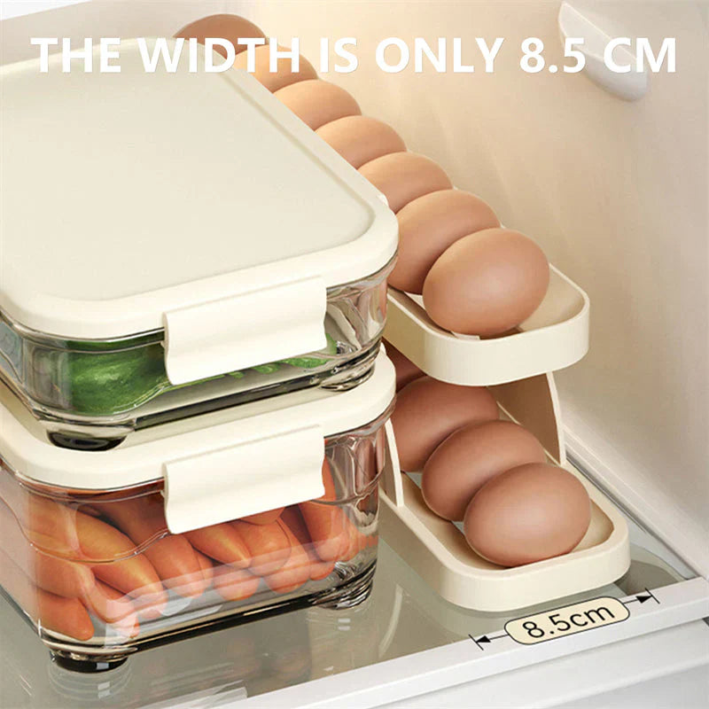 Egg Storage Automatic Scrolling Egg Holder