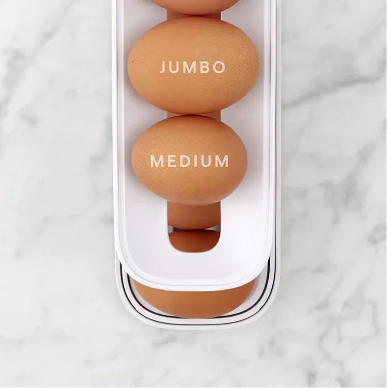 Egg Storage Automatic Scrolling Egg Holder