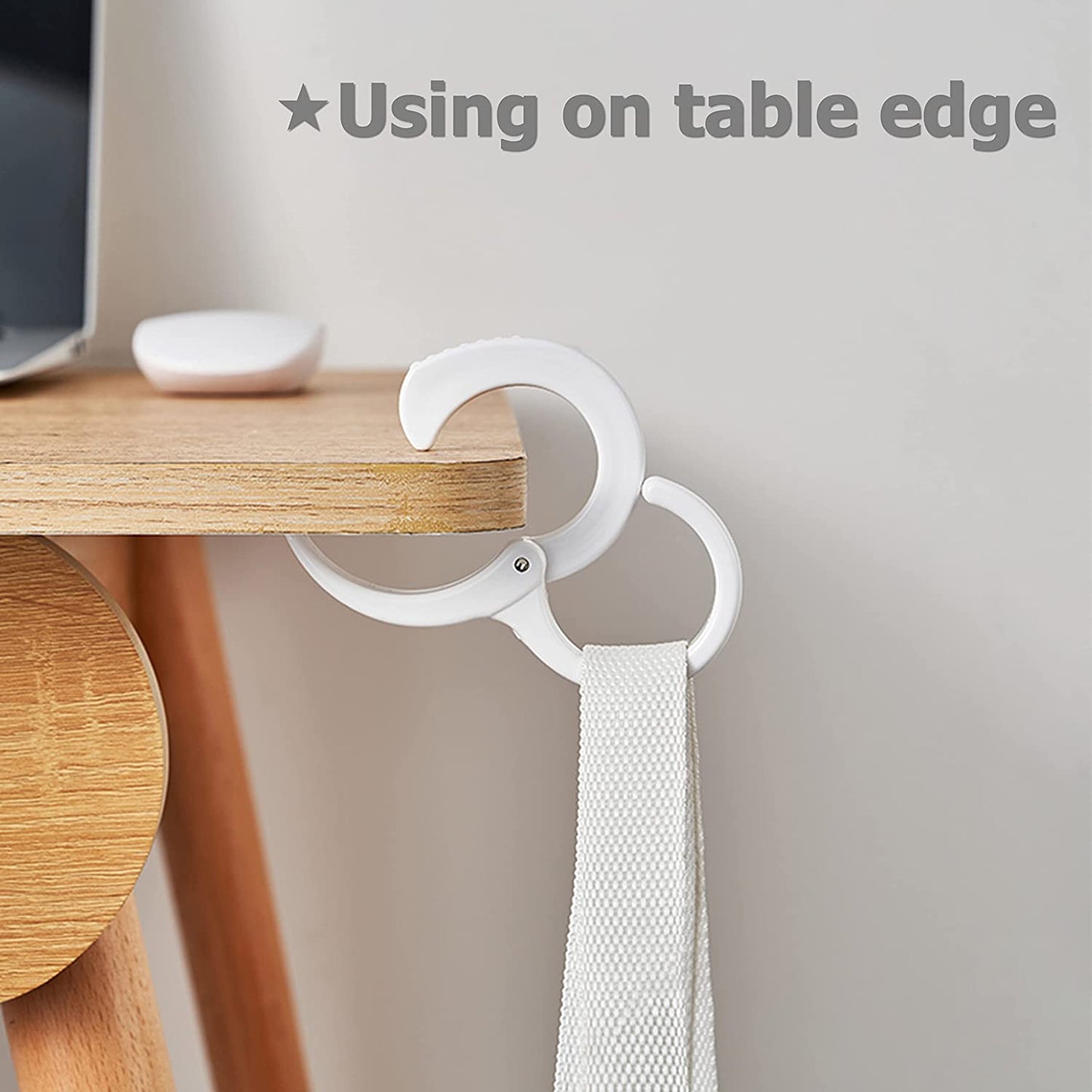 Multi-Purpose Hanging Clip Hook Adjustable S- Shaped