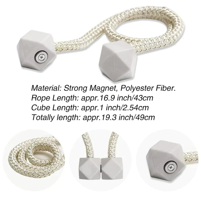 Magnetic Curtain Tieback (Multicolor)