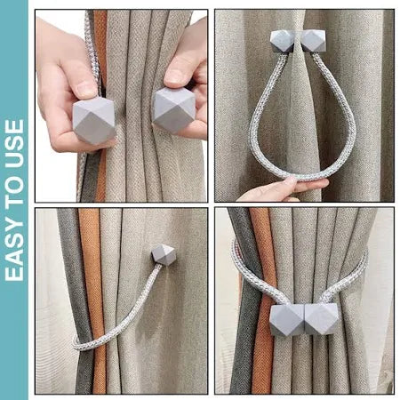 Magnetic Curtain Tieback (Multicolor)