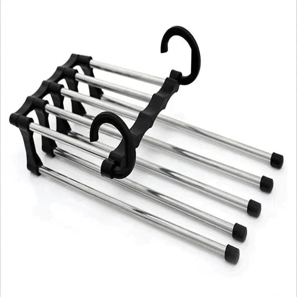 Multi-Functional Rack (5 in 1 Rack Stainless Cloth Hanger)