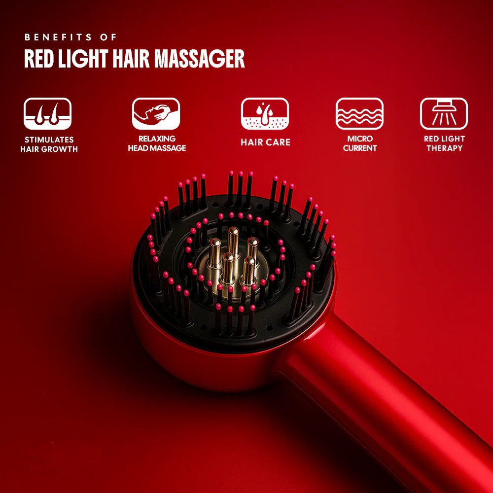 Premium Scalp Massager with Built-in Oil Applicator – Boost Hair Growth & Relaxation™