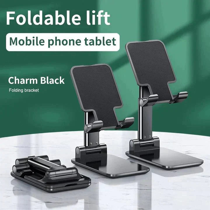 Adjustable Telescopic Folding Cell Phone and Tablet Stand