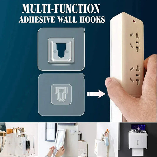 Double-Sided Punch Free Wall Hooks