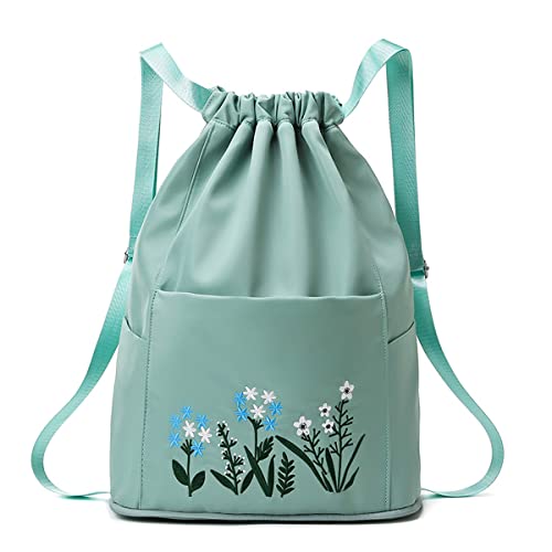 Waterproof Flower Print Foldable Backpack