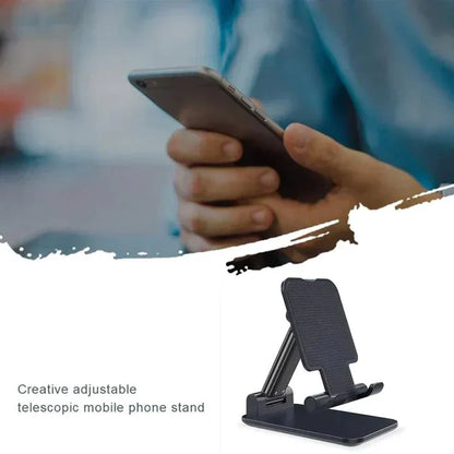 Adjustable Telescopic Folding Cell Phone and Tablet Stand
