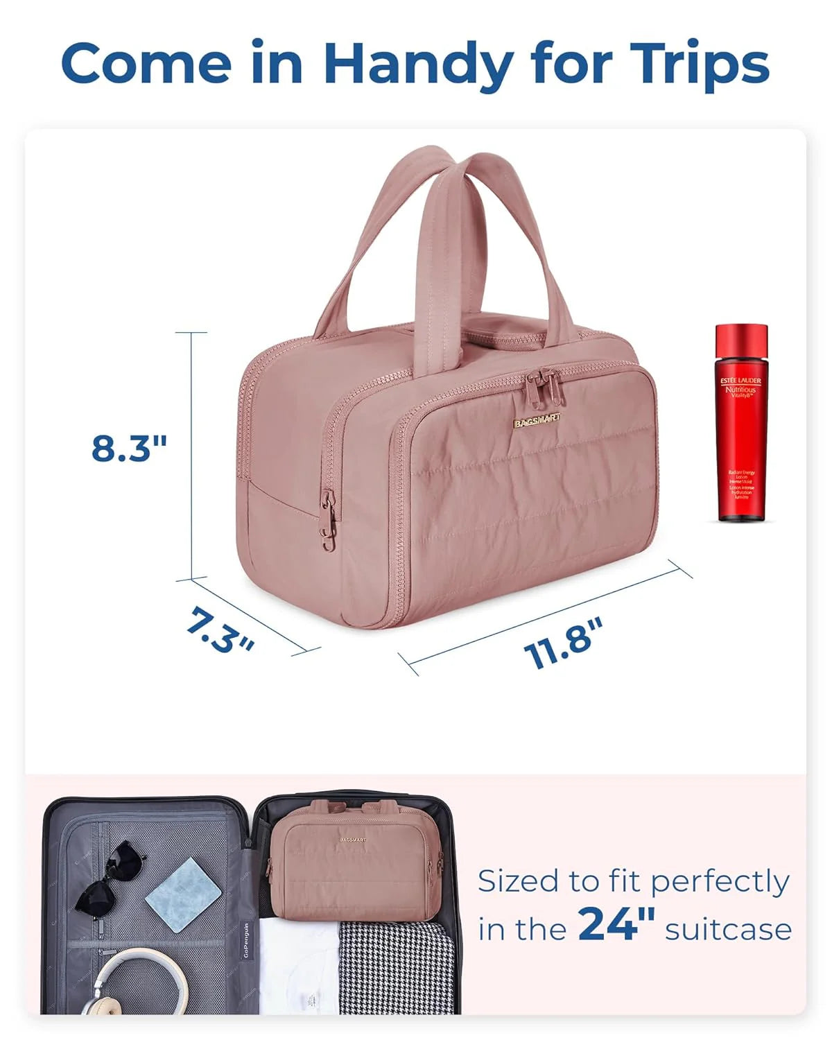All-in-One Travel Toiletry Bag