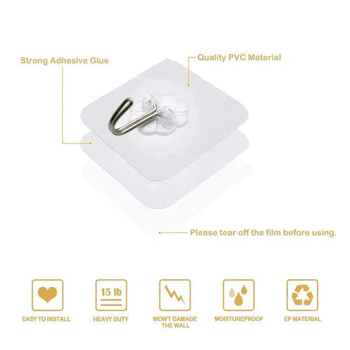 Universal Magic Hooks - High Strength & Waterproof